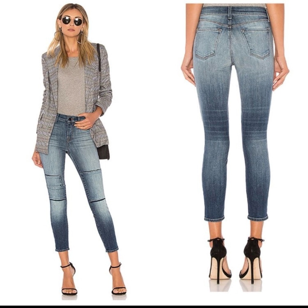 J Brand Women's Blue High Rise Skinny Jeans 28